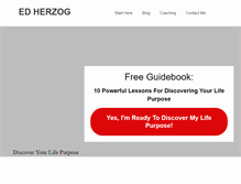 Tablet Screenshot of edherzog.com